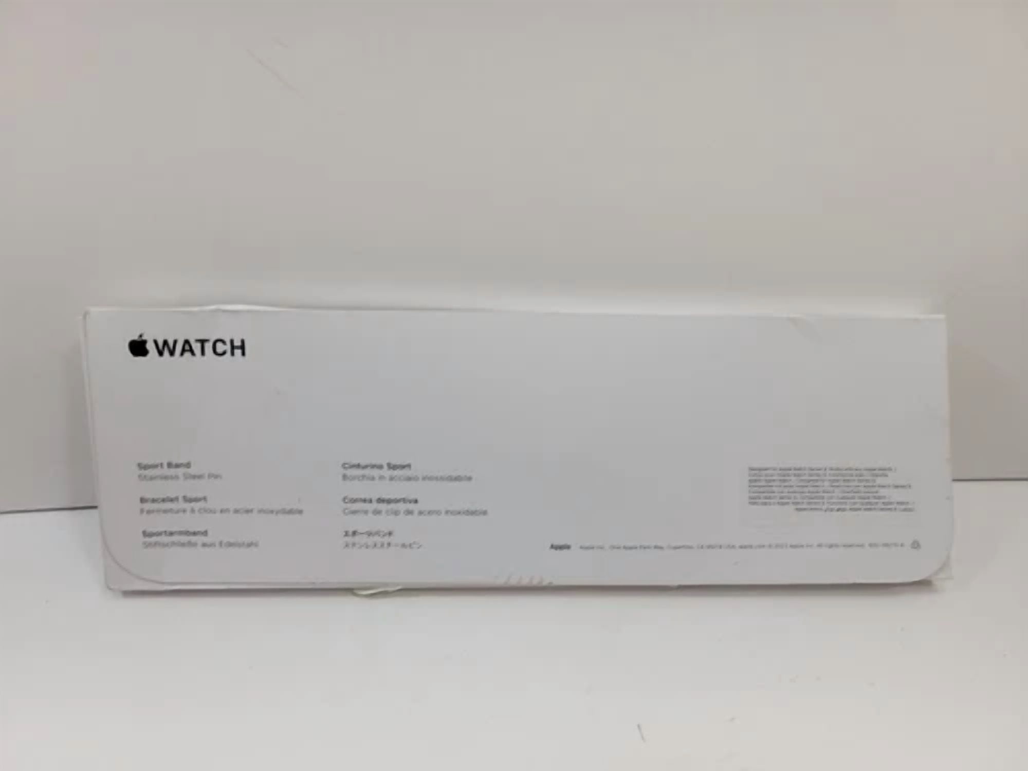 RHEA- Apple Watch Sport Band 41Mm Space White Designed For Series 9 Compatible Models