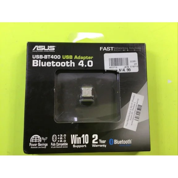 RHEA- Asus Usb-Bt400 Usb Bluetooth 4.0 Adapter