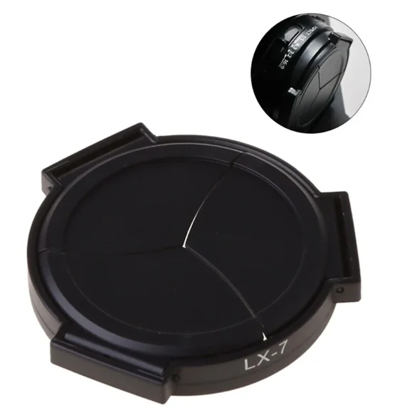 RHEA- Auto Open & Close Lens Cap Cover For Panasonic Dmc-Lx7 Lx-7 Camera Replacement