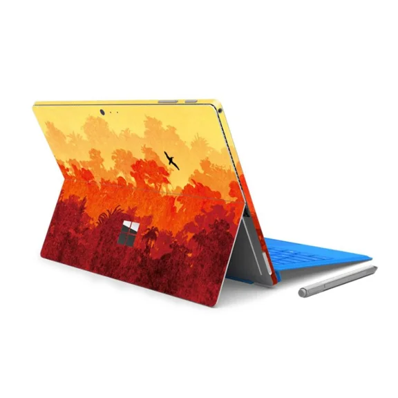 RHEA- Back&Side Body Sticker Skin Decal Cover -Surface Pro 4/ Pro 2017-Autumn Forest