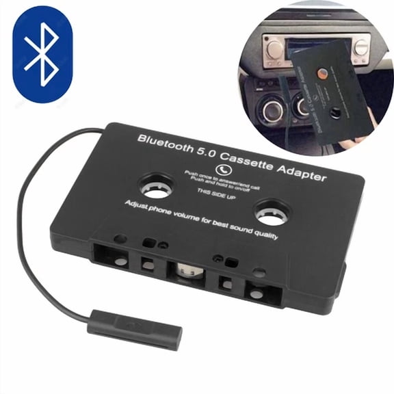 RHEA- Bluetooth 5.0 Cassette Converter Car Tape Mp3 Stereo Audio Handsfree Adapter