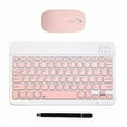 thumbnail image 1 of RHEA- Bluetooth Keyboard And Mouse Combo Rechargeable Portable Wireless Keyboard Mouse, 1 of 6