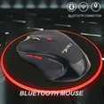 thumbnail image 1 of RHEA- Bluetooth Wireless Mouse 2400 Dpi Adjustable Optical Gaming Mice For Laptop Pc, 1 of 6