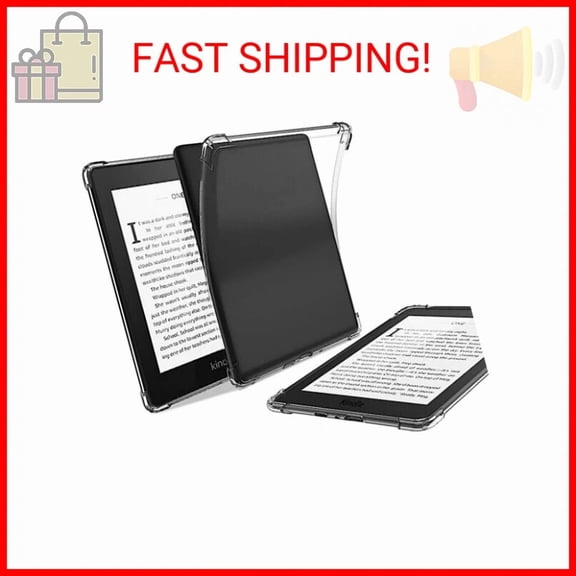RHEA- Bozhuorui Clear Case For Older Kindle Paperwhite Prior To 2018 (5Th/6Th/7Th Gene