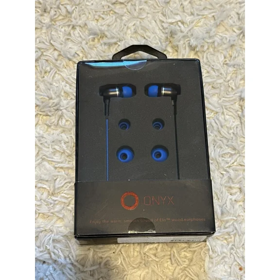 RHEA- Brand New Elo Onyx In-Ear Wired Headphones - Blue