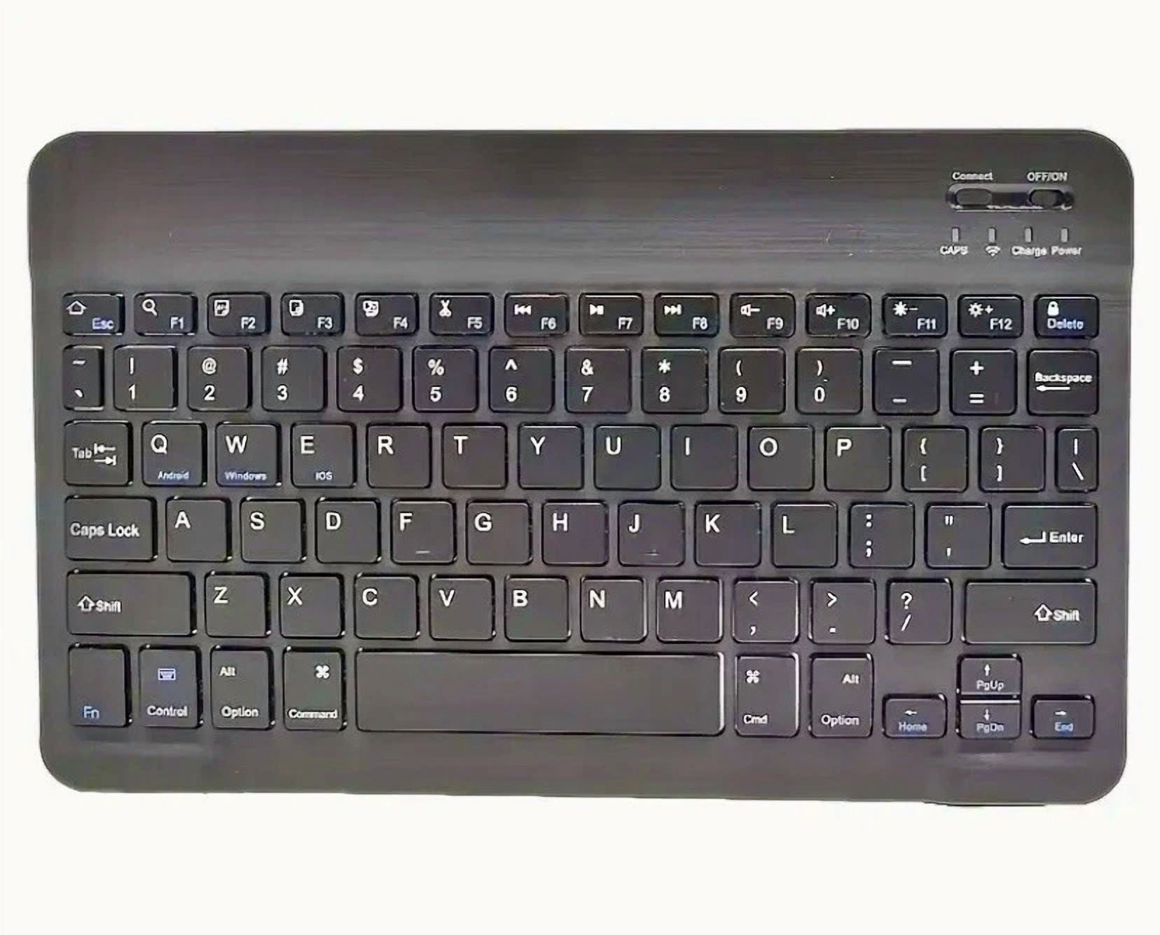 RHEA- Brandnew! Wireless Bluetooth Ultra Slim Sleek Rechargeable White Keyboard