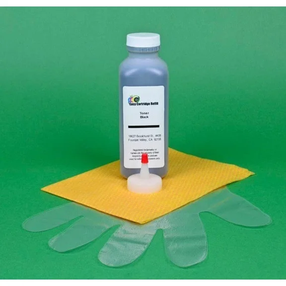 RHEA- Brother Dcp 9040 9045 Tn 110 115 Tn115Bk Black Toner Refill Kit. 150Gr. 5K Pages