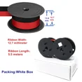 thumbnail image 1 of RHEA- Calculator Ribbon Replacement For Gr24Br Porelon 11216 Universal Twin Spool 10Pc, 1 of 6