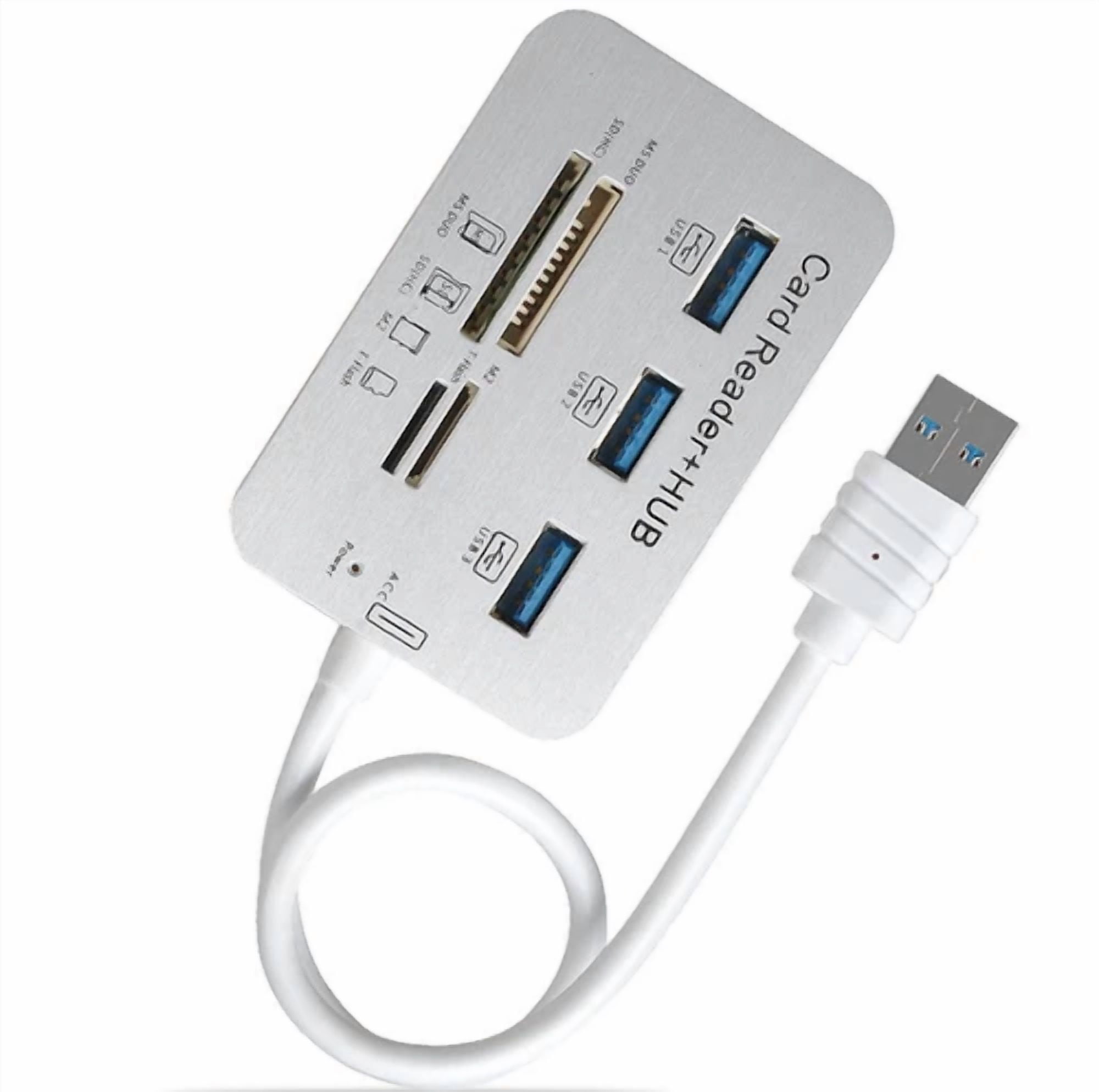 RHEA- Card Reader Adapter+ 3-Usb Hub Camera Connection Kit For Notebook ...