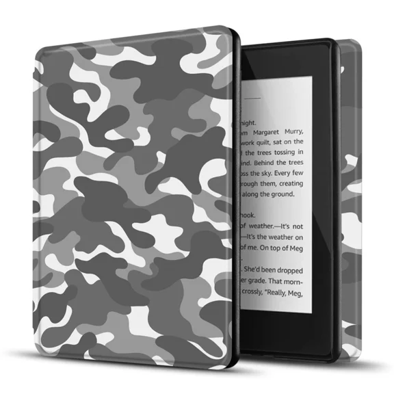 RHEA- Case For Kindle Paperwhite 10Th Gen E-Reader Slim Smart Cover Sleeve Auto Sleep