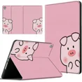 thumbnail image 1 of RHEA- Case For Lenovo Tab M8 | 8 Inch Android Tablet Case, Cute Pink Piggy, 1 of 6