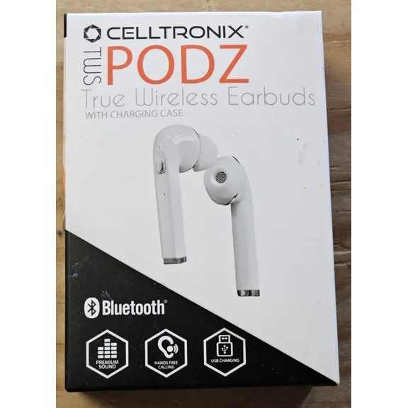 RHEA- Celltronix Tws Podz Wireless Bluetooth Earbuds See Description