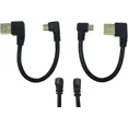 thumbnail image 1 of RHEA- Cerrxian 15Cm 6Inch Micro Usb Short Cable Combo Gold Plated Left & Right Gold, 1 of 6