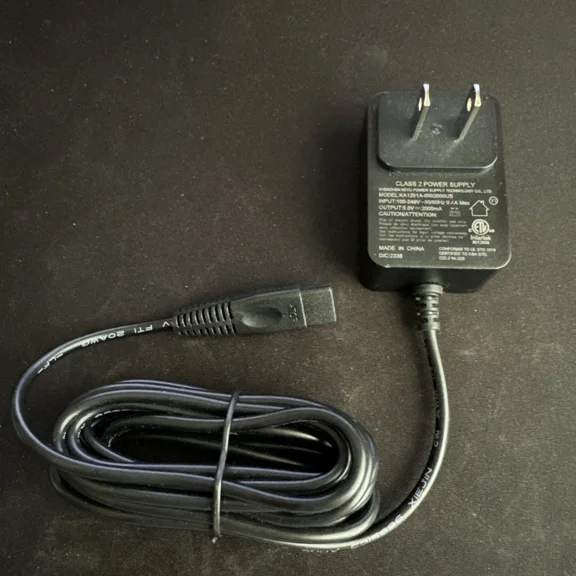 RHEA- Class 2 Power Supply Ka 1201A-0502000Us 5.0V 2000Ma Two Prong Connecter