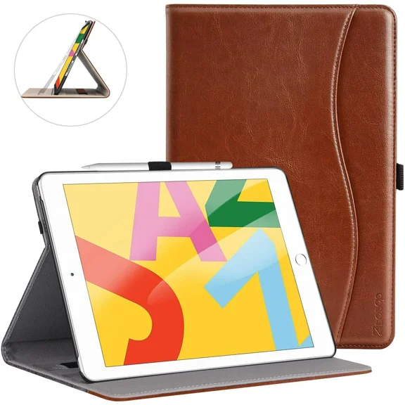 RHEA- Compatible With New Ipad 8Th Genaration/Ipad 7Th Generation 10.2 Inch (Brown)