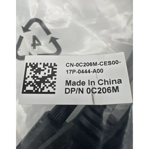 RHEA- Dell 0C206M Serial Db9 To Rj45 Rollover V2 Console Cable