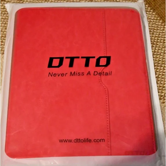 RHEA- Dtto 10Th Generation 10.2 Inch Peach Leather Case New