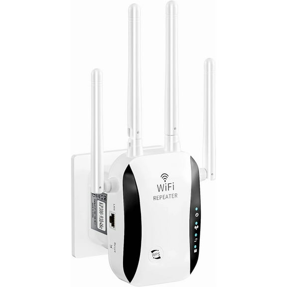 RHEA- Easy Setup Wifi Repeater Extender Long Range 2.4G Wireless Internet With Etherne