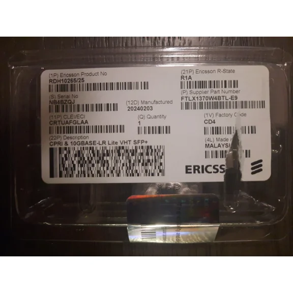 RHEA- Ericsson Rdh10265/25 Optical Transceiver
