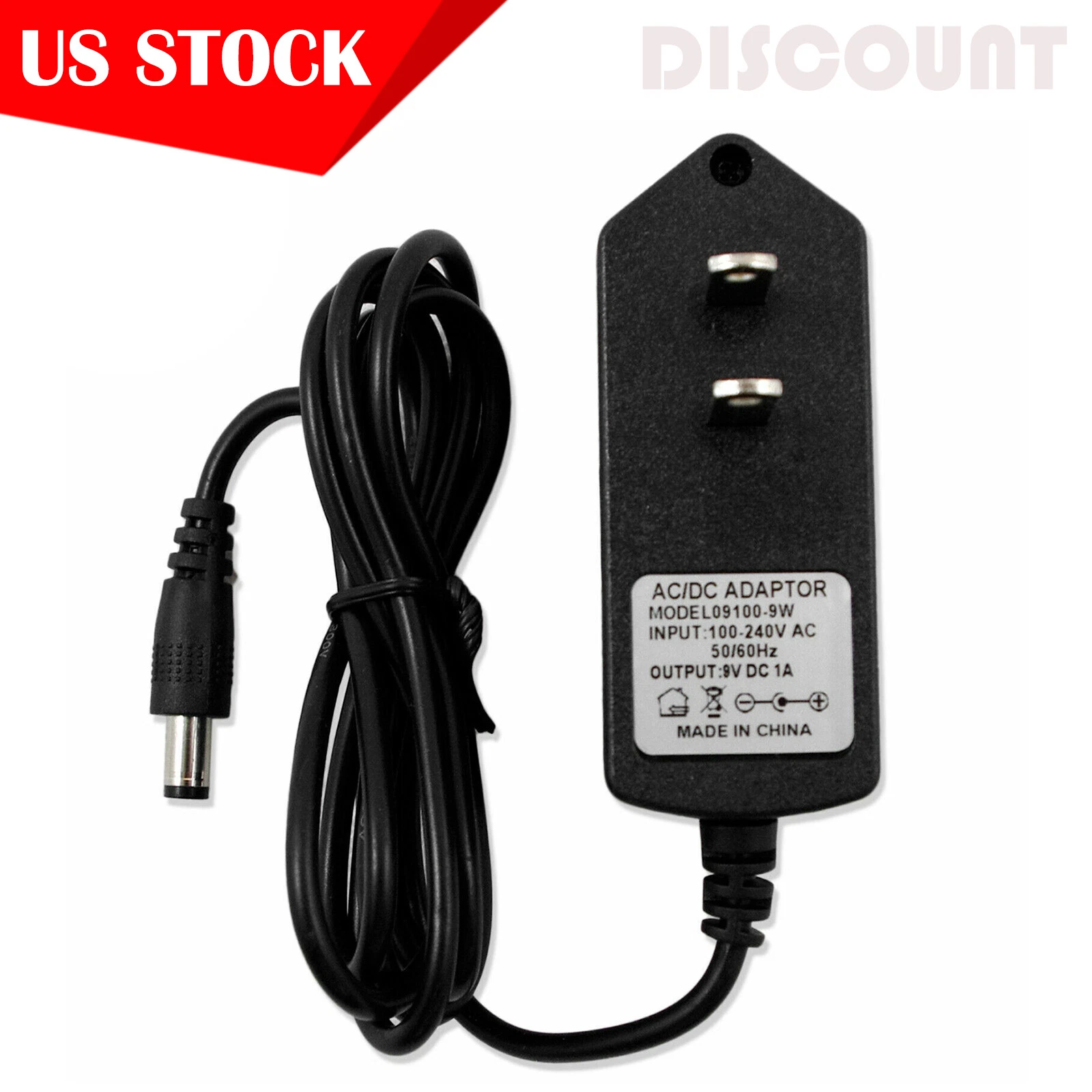 RHEA- For Digitech Rp1000 Rp100 Rp100A Rp150 Rp15 Guitar Effects Pedal Ac/Dc Adapter