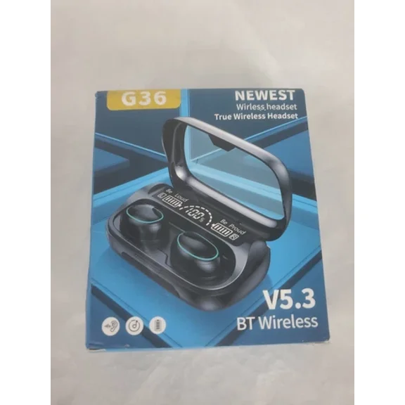 RHEA- G36 Led Display Wireless Earphones With Advanced Technology For Superior Audio