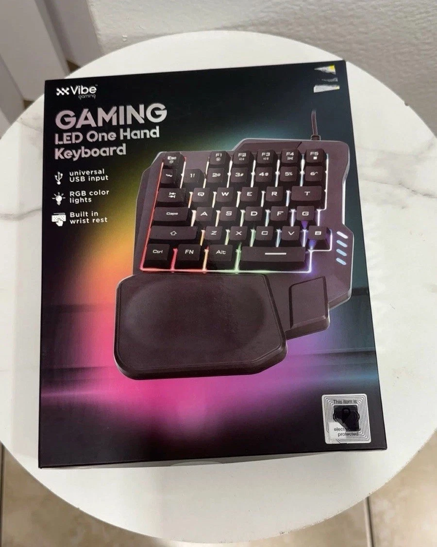 RHEA- Gaming Led One Hand Keyboard