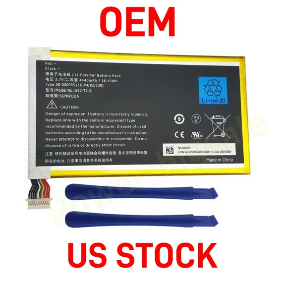 RHEA- ✅Genuine 26S1005 58-000055 Battery For Amazon Kindle Fire Hd 7" 3Rd Gen P48Wvb4