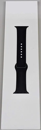 RHEA- Genuine Apple Watch Sport Band Strap(45Mm) Midnight - (Fits 140210Mm Wrists)