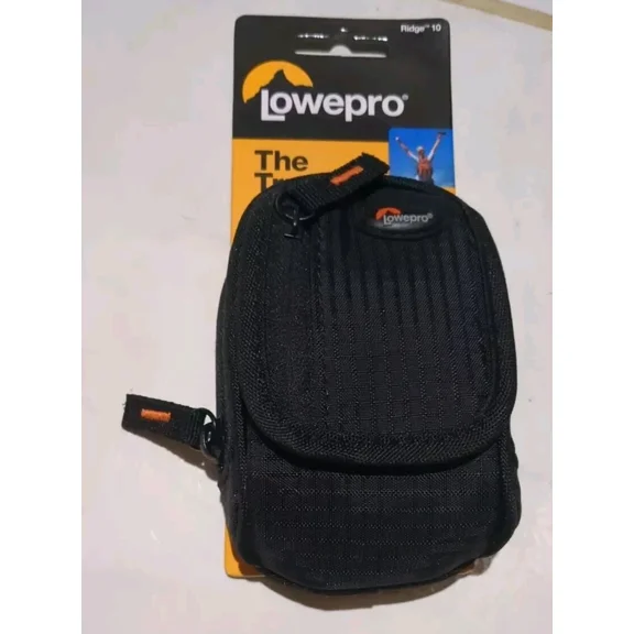 RHEA- Genuine Lowepro Ridge 10 Pouch Black For Compact Digit Camera Bag