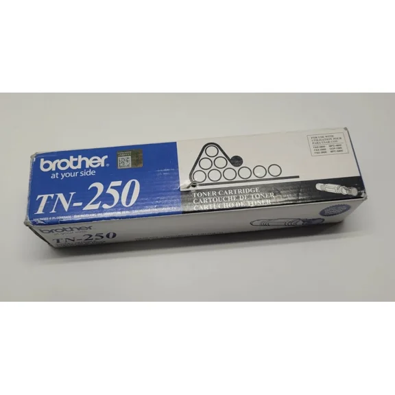 RHEA- Genuine New Brother Tn-250 Black Toner Cartridge