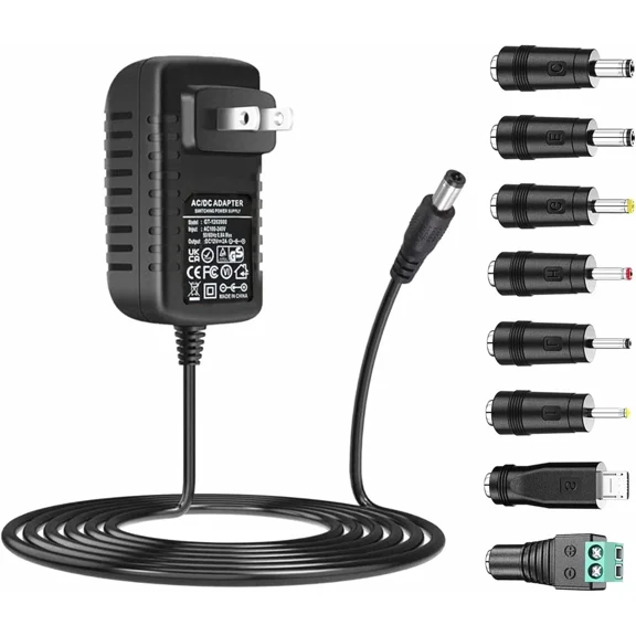RHEA- Guanting Universal Ac Adapter 12V 2A Power Supply Charger 24W Dc12V,