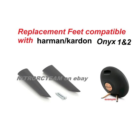 RHEA- Harman Kardon Onyx Studio Models 1 & 2 Legs Feet Replacement 1 Pair W/ Screws