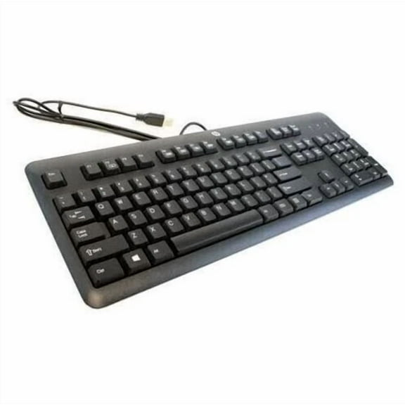 RHEA- Hp Wired Black Standard Usb Keyboard 672647-003 - New