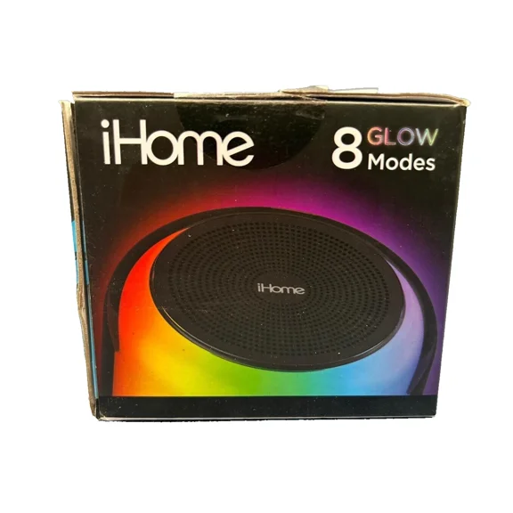 RHEA- Ihome Mini Bluetooth Speaker Color Changing Rechargable Up To 18 Hours