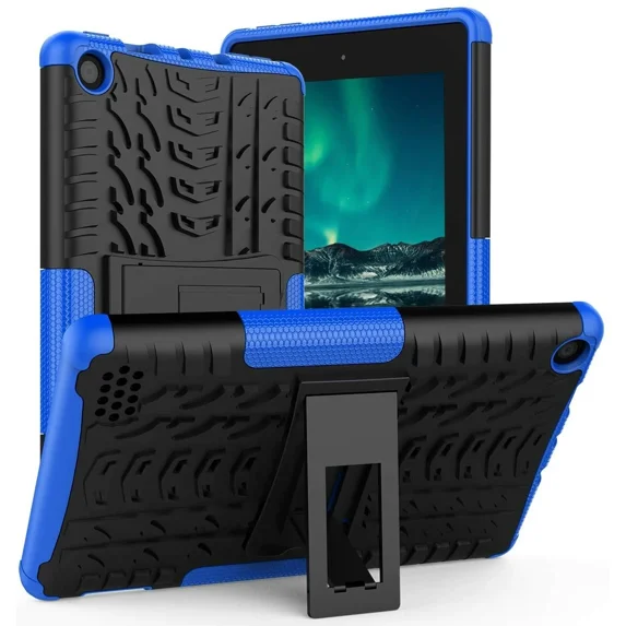 RHEA- Impact Resistance Protective Case W/ Kickstand Fire 7 Case 2019 & 2017 - New