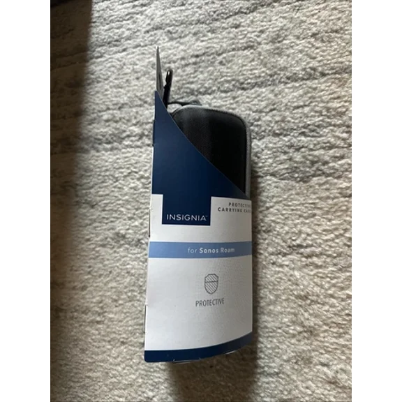 RHEA- Insignia - Carrying Case For Sonos Roam Portable Speaker - Black - Brand New