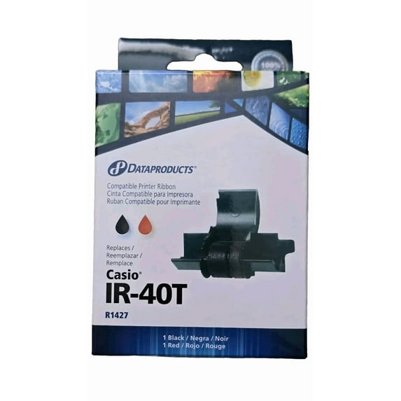 RHEA- Ir-40T For Calculator Ink Roller Blk/Red Cp13,Ir40T, Nr42 Sharp, Casio