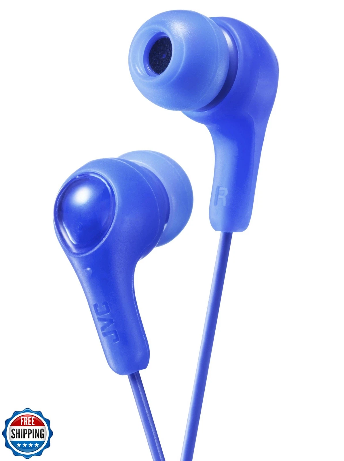 RHEA- Jvc Gumy In Ear Earbud Headphones With Paper Package, Powerful Sound, Comfort