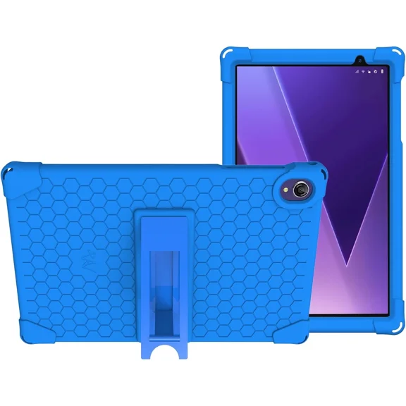 RHEA- Kids Case For Vortex T10M Pro+ Tablet/ T10M Pro Plus Tablet 10.1 Inch - Blue