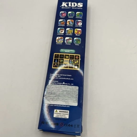 RHEA- Kids Hd Touchscreen Smart Watch With Charge, Camera, Flashlight And Tons More!