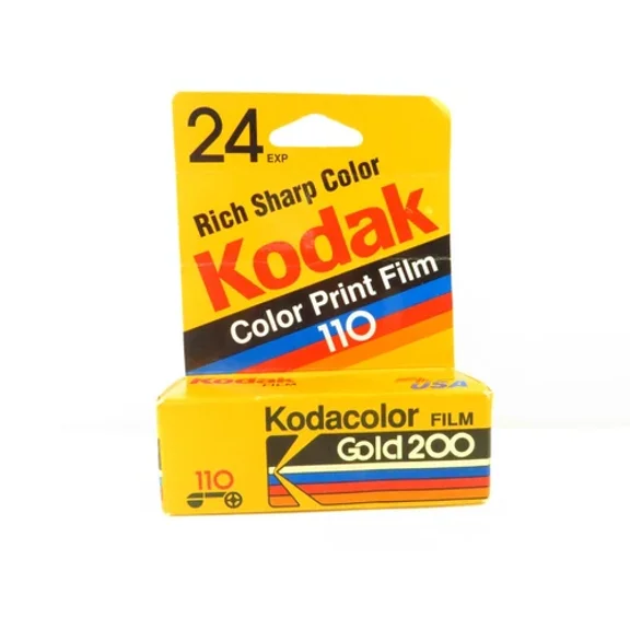 RHEA- Kodacolor Gold 200 Film 110 Gb 110-24 Kodak, Date: 09/1992, Iso 200/24 13X17Mm