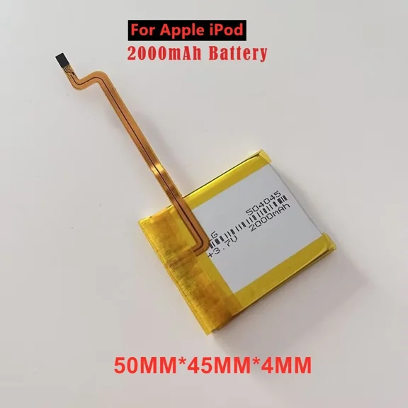 RHEA- Lg2000Mah Battery Upgrade Replacement For Ipod Classic 6.7&Video 5 5.5 Thin New