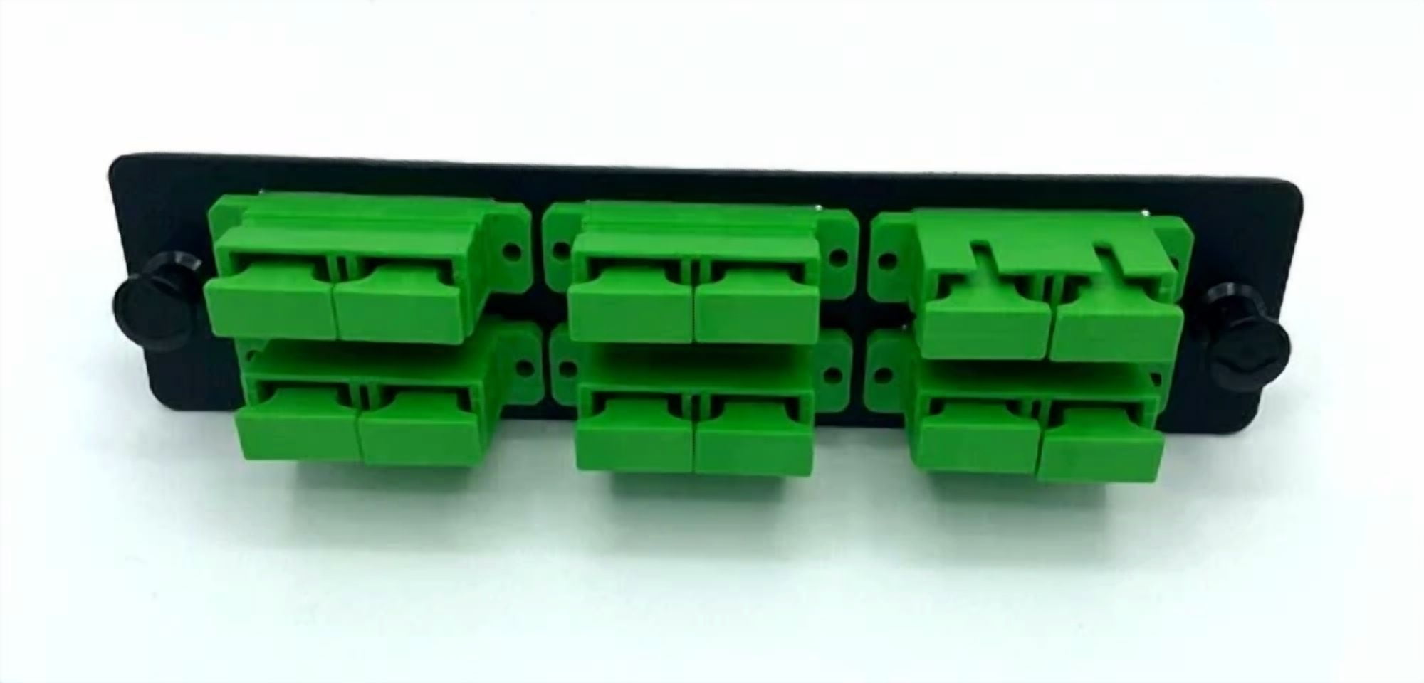 RHEA- Lgx Fiber Optic Adapter Panel Single Mode 6 Duplex Sc Connectors ...