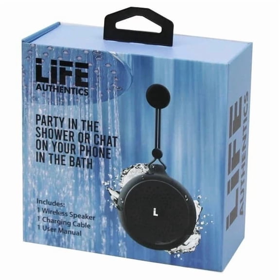 RHEA- ?Life Authentics Rain Splash/Waterproof Shower Speaker Wireless Bluetooth Ipx4?