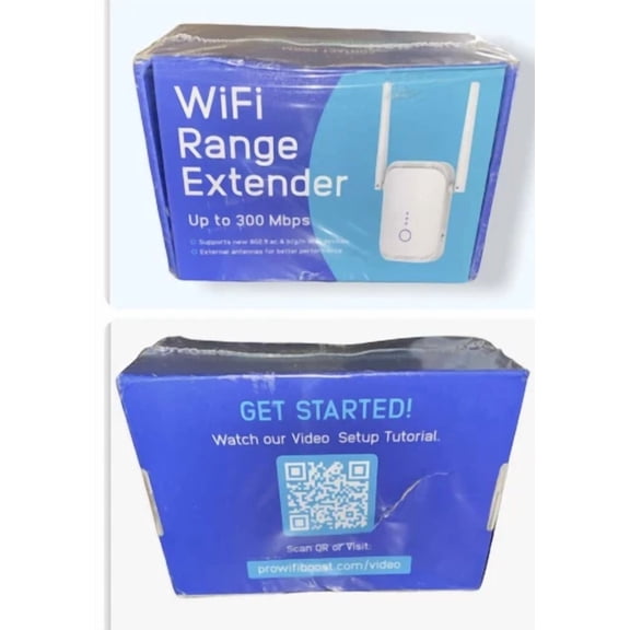 RHEA- Loom Wifi Range Extender, Up To 300 Mbps. Sealed Free Shipping