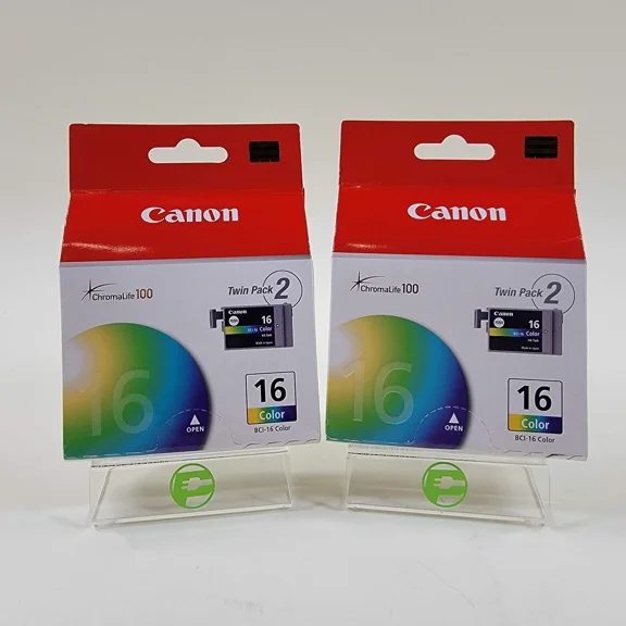 RHEA- Lot Of 2 New Canon Bci-16 16-Color Ink Tanks