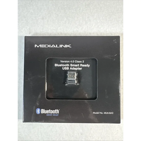 RHEA- Medialink Version 4.0 Class 2 Bluetooth Smart Ready Usb Adapter Mua-Ba3.