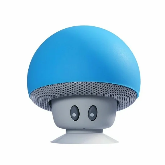RHEA- Mini Mushroom Wireless Bluetooth Speaker - Blue