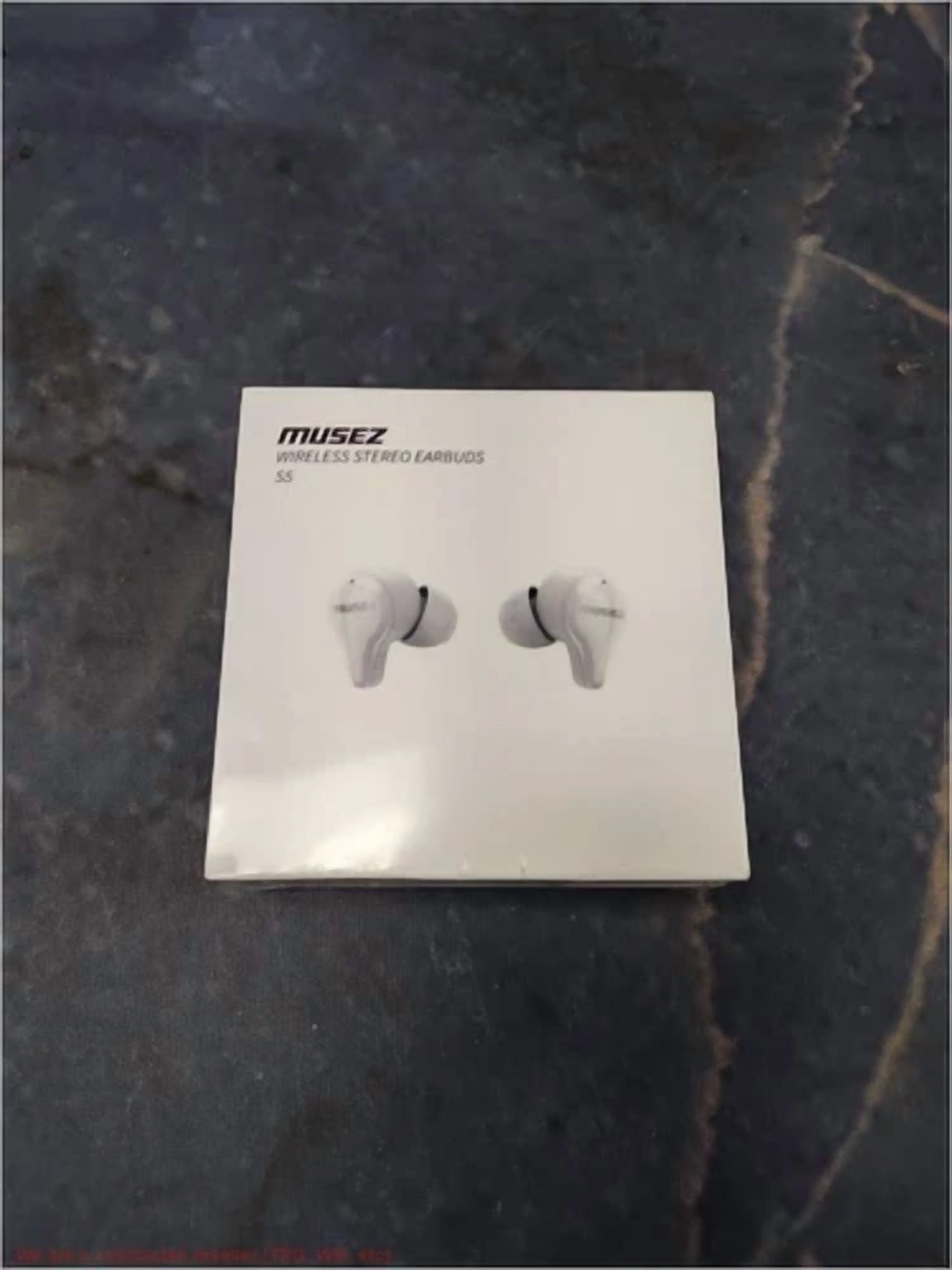 RHEA- Musez Wireless Stereo Earbuds S5 Bluetooth White
