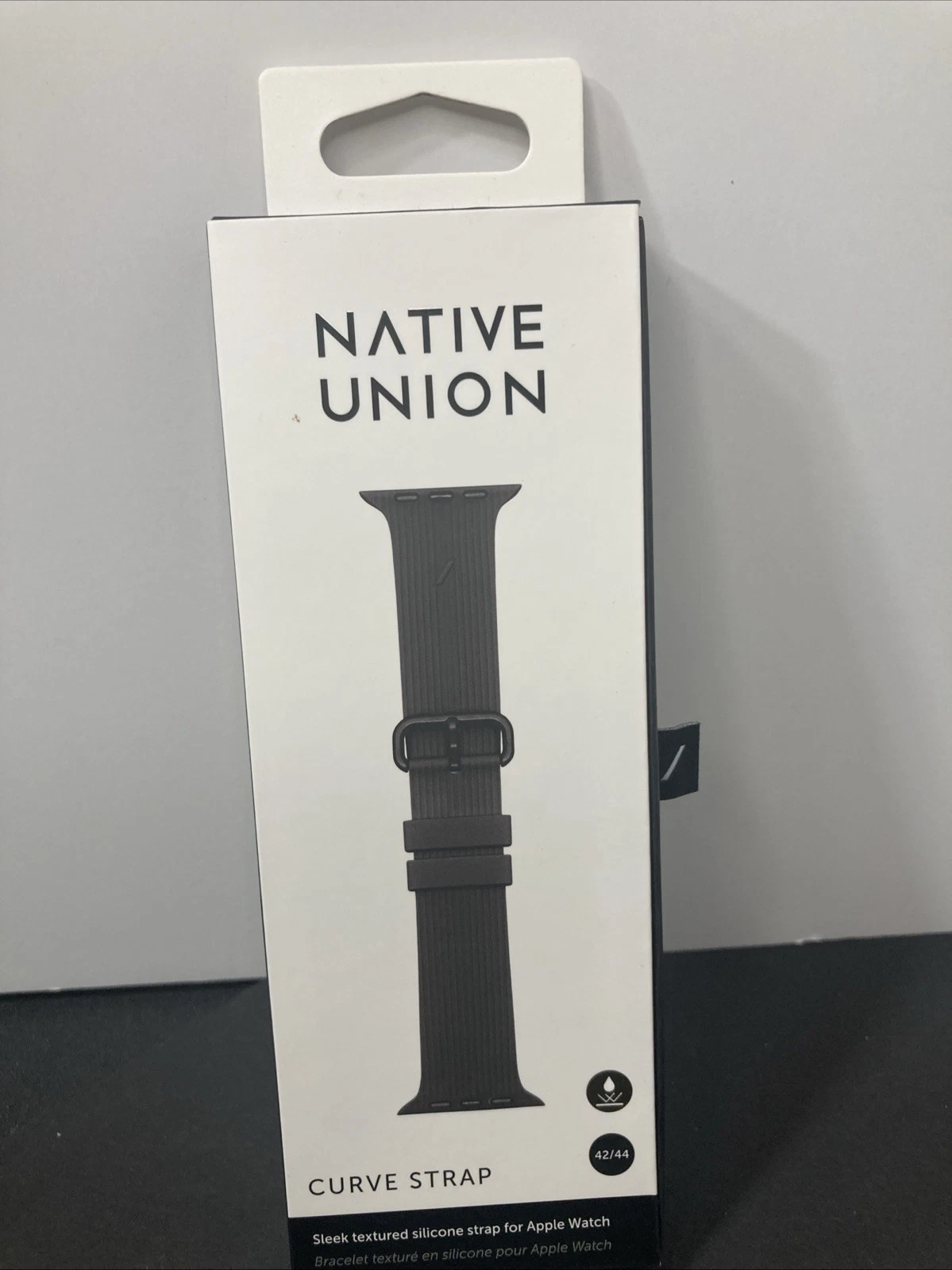 RHEA- Native Union Apple Watch 42/44Mm Silicone Strap In Black